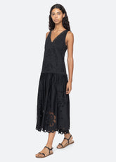 Gardener Dress Black / Sea New York