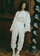 Gardener Pants White / Sea New York Online