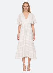 Eleannora Dress White / Sea New York Sale