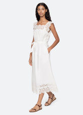 Leila Dress White / Sea New York Sale