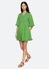 Eliza Mini Dress Green / Sea New York Outlet