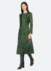 Claude L/S Dress Green / Sea New York
