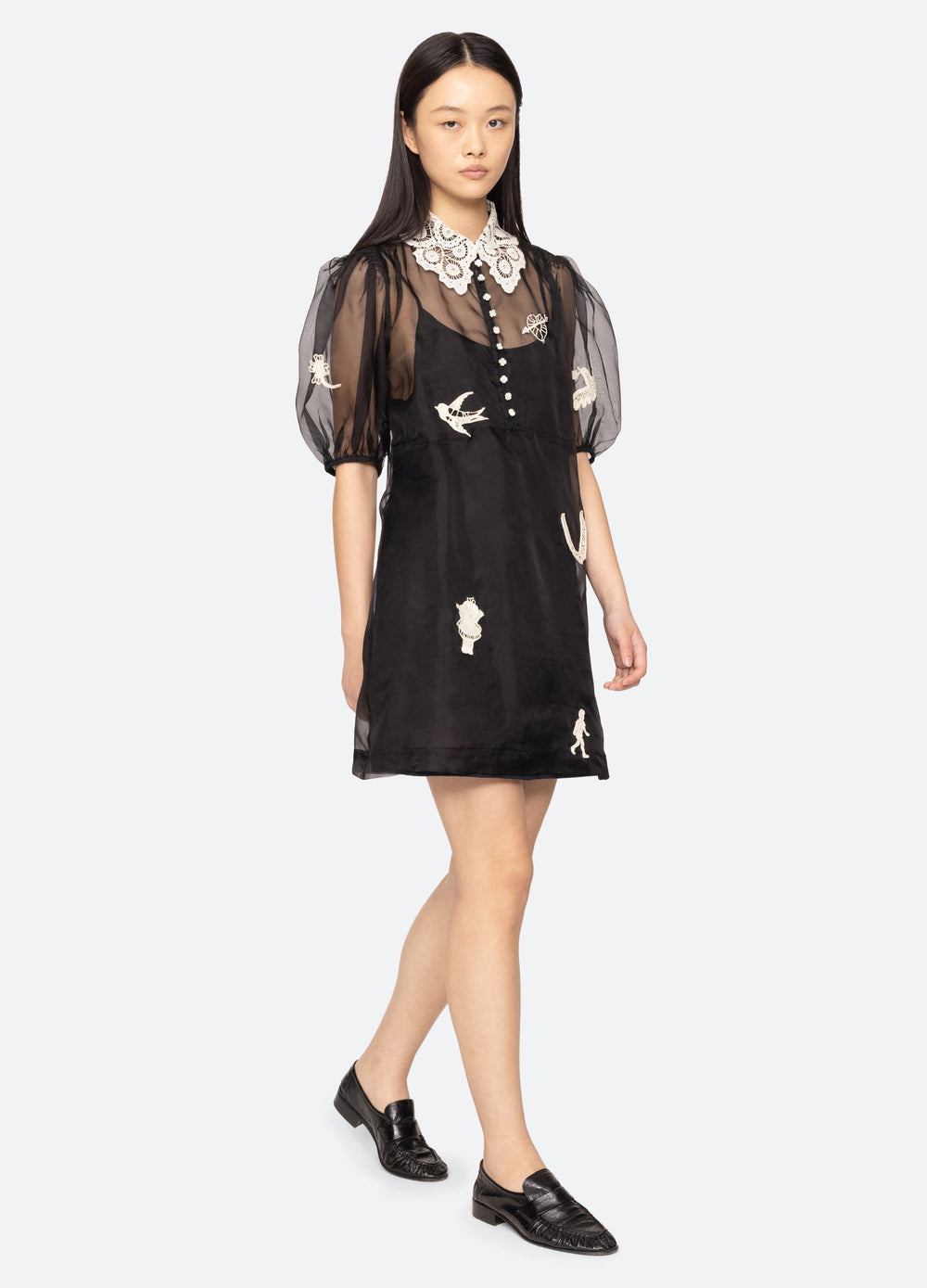 Ellison Mini Dress Black / Sea New York Online