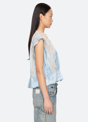 Ethel Top Blue / Sea New York Near me