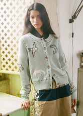 Winslow Cardigan Blue / Sea New York Near me