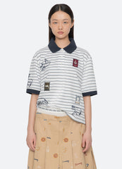Winslow Top White / Sea New York