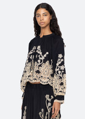 Gracelyn L/S Top Black / Sea New York Near me