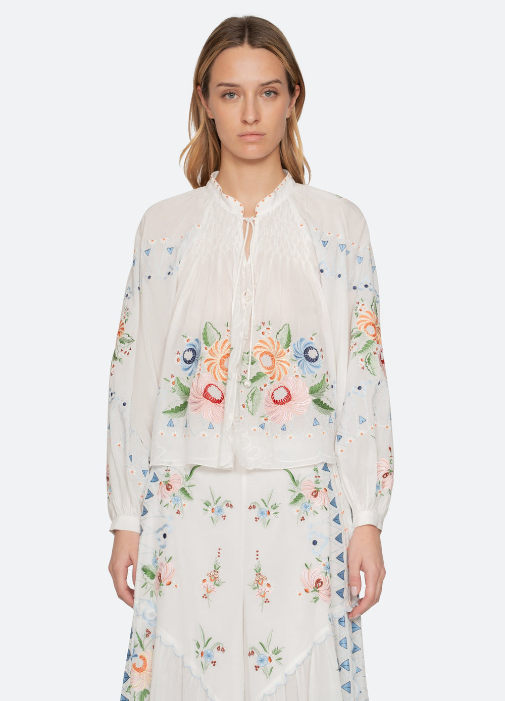 Serafina Top Cream / Sea New York