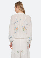 Serafina Top Cream / Sea New York