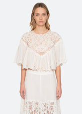 Sofia Top Cream / Sea New York Discount