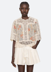 Luisa Top Cream / Sea New York US