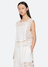 Leila Top White / Sea New York Online