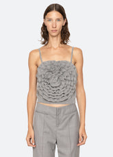 Minette Top Grey / Sea New York
