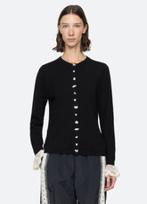 Diane Cardigan Black / Sea New York Outlet