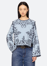 Frances Top Blue / Sea New York For Sale