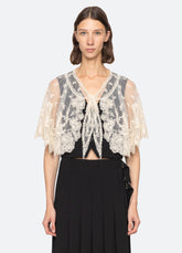 Elisa Vest Black / Sea New York US