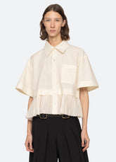 Solene Shirt Cream / Sea New York Online