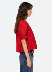 Imogen Top Red / Sea New York