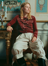 Kit Cardigan Burgundy / Sea New York Sale