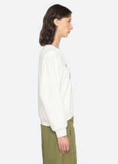 Claira Sweatshirt Cream / Sea New York