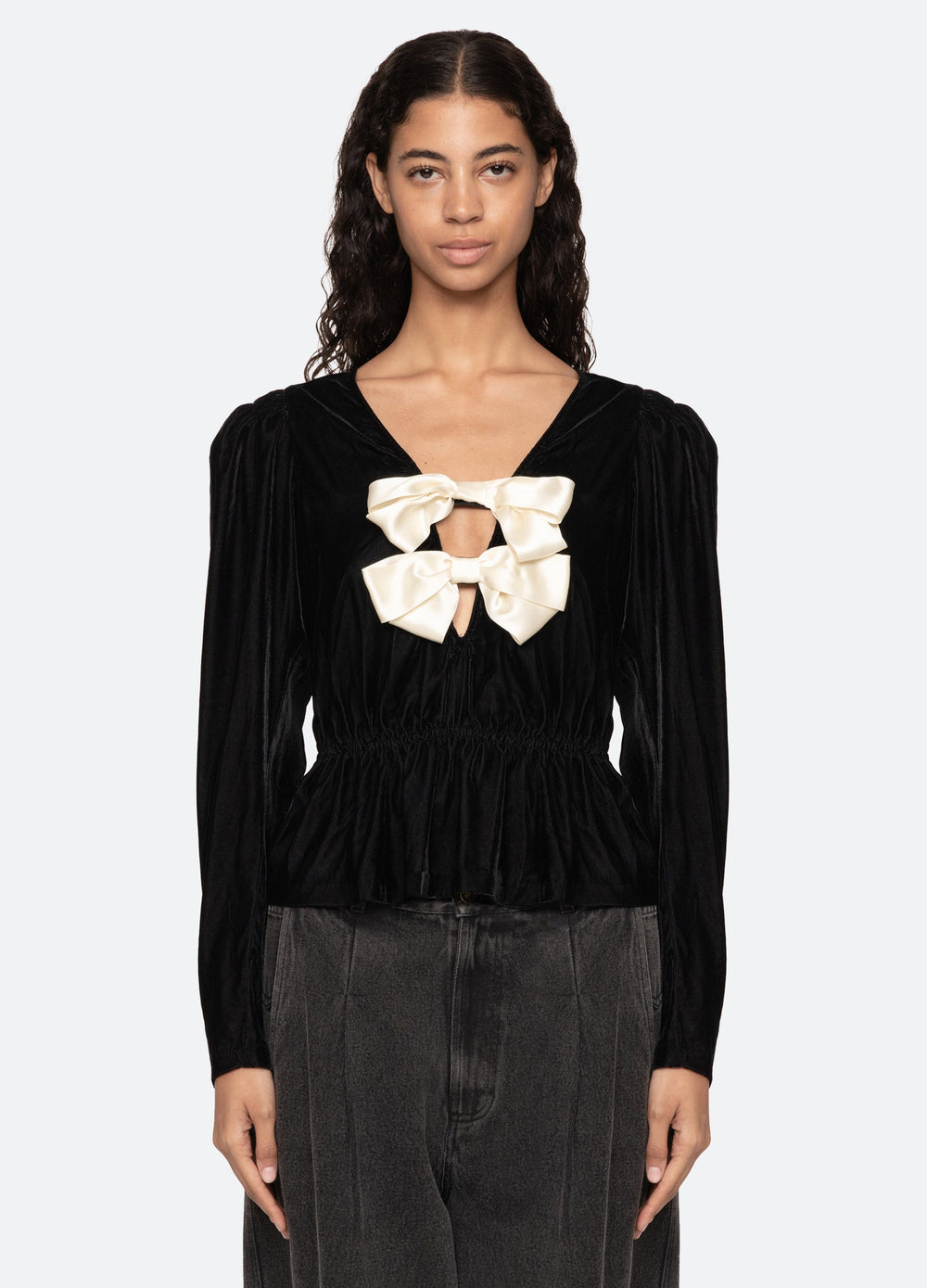 Seraphine Top Black / Sea New York Sale