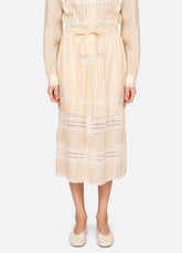 Pippa Skirt Cream / Sea New York Near me