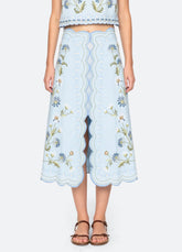 Audra Skirt Blue / Sea New York