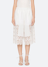Leila Culottes White / Sea New York Online