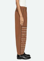 Kit Pants Cognac / Sea New York Online