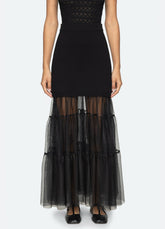 Seraphine Skirt Black / Sea New York For Sale