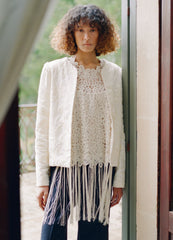 Alina Emb Jacket Cream / Sea New York Sale