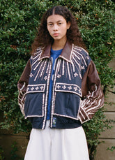 Georgie Jacket Navy / Sea New York For Sale