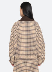 Savannah Jacket Plaid / Sea New York Online