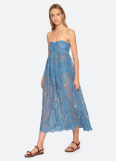 Carmella Lace Dress Blue / Sea New York