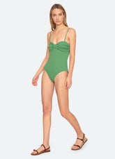 Carmella One Piece Green / Sea New York Discount