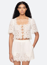 Babette Top White / Sea New York Outlet