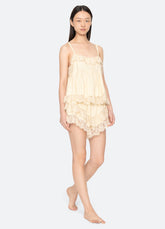 Lila Short PJ Set Yellow / Sea New York Online