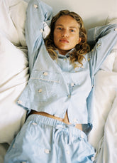 Sheep PJ Set Sky / Sea New York Discount