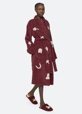 Mika Robe Burgundy / Sea New York Discount