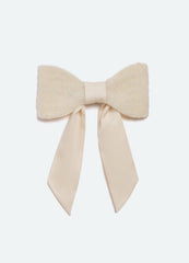 Seraphine Bow Clip Cream / Sea New York For Sale