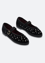 Pearl Mary Jane Flats Black / Sea New York Near me