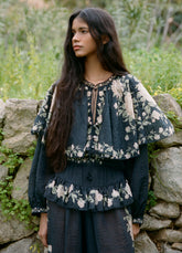 Christina Blouse Black / Sea New York US