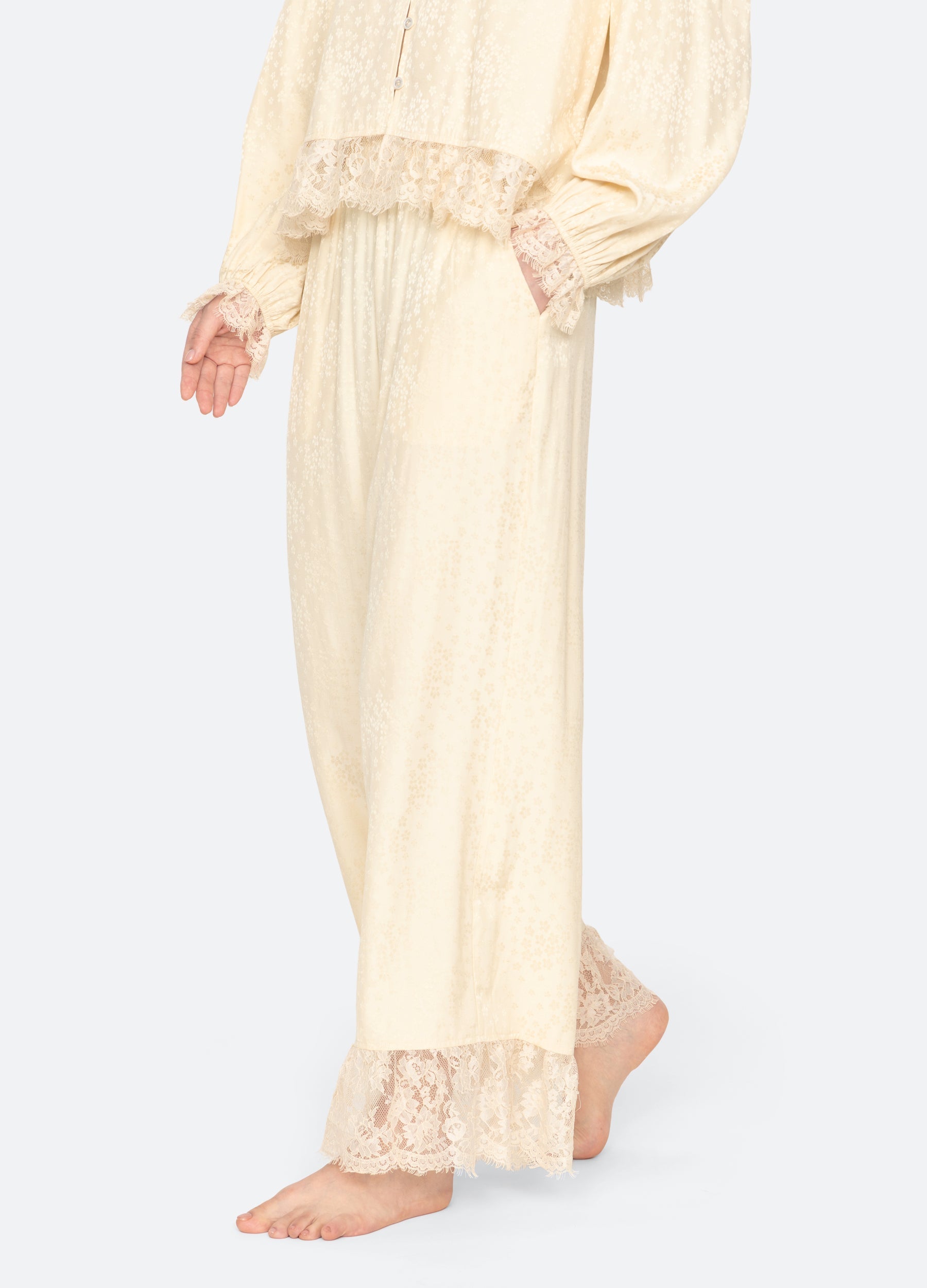 Lila PJ Set Blue / Sea New York For Sale