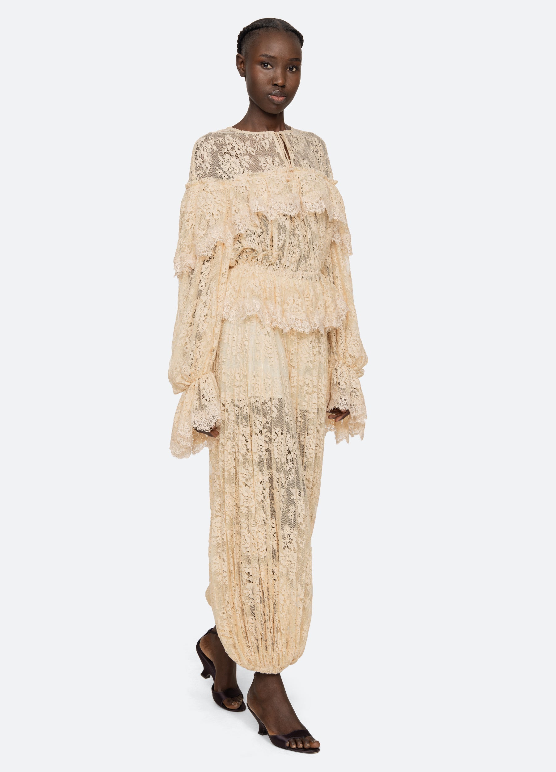 Sharleen Pants Khaki / Sea New York Discount