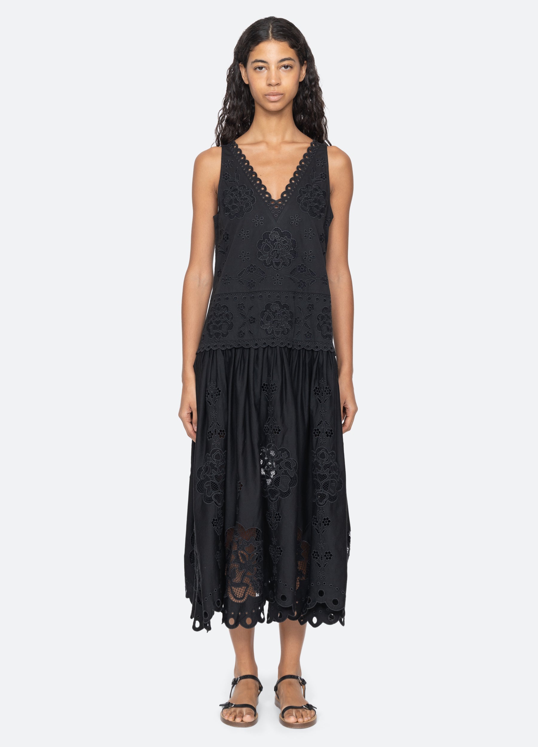 Gardener Dress Black / Sea New York