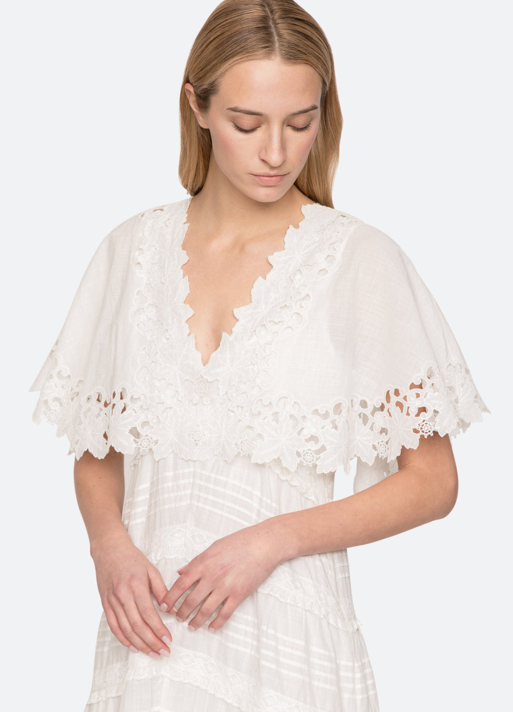 Eleannora Dress White / Sea New York Sale
