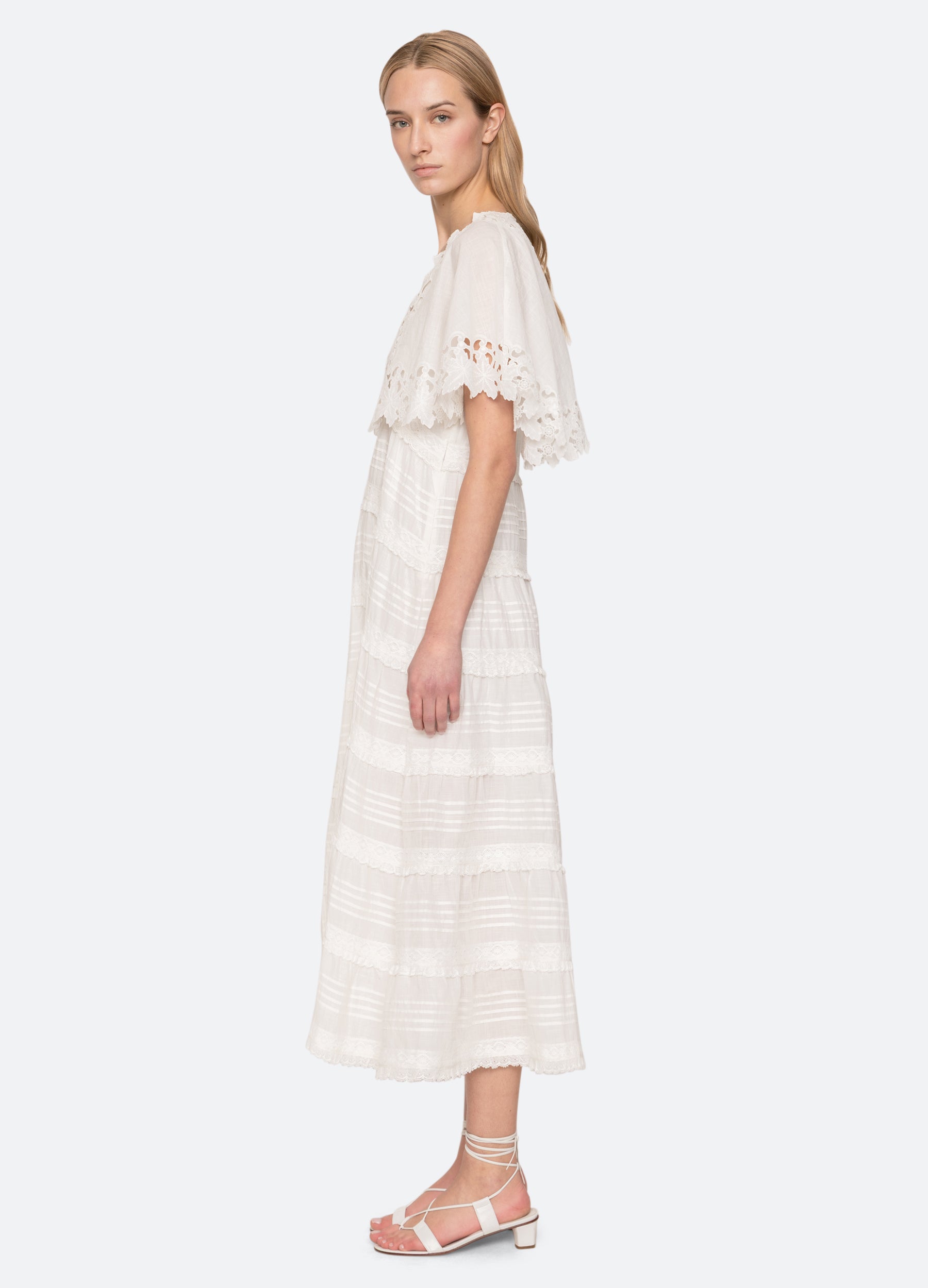 Eleannora Dress White / Sea New York Sale