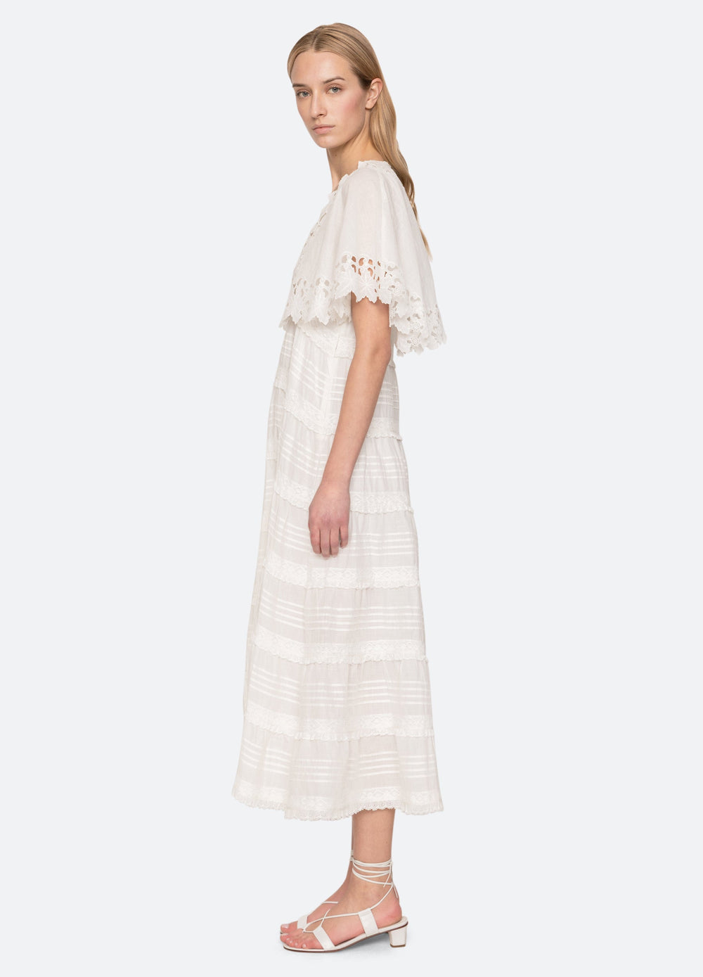 Eleannora Dress White / Sea New York Sale