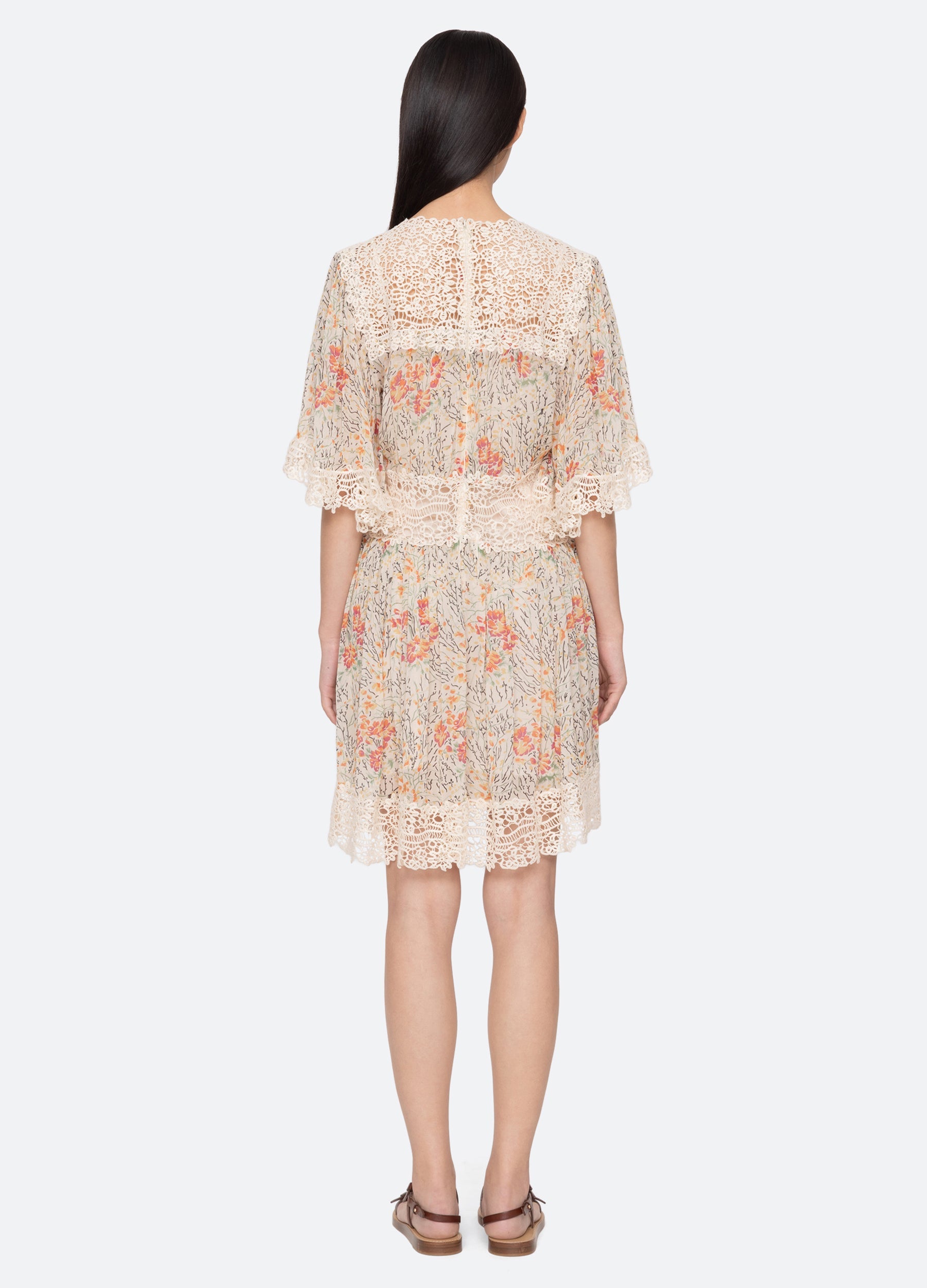Luisa Dress Cream / Sea New York Discount