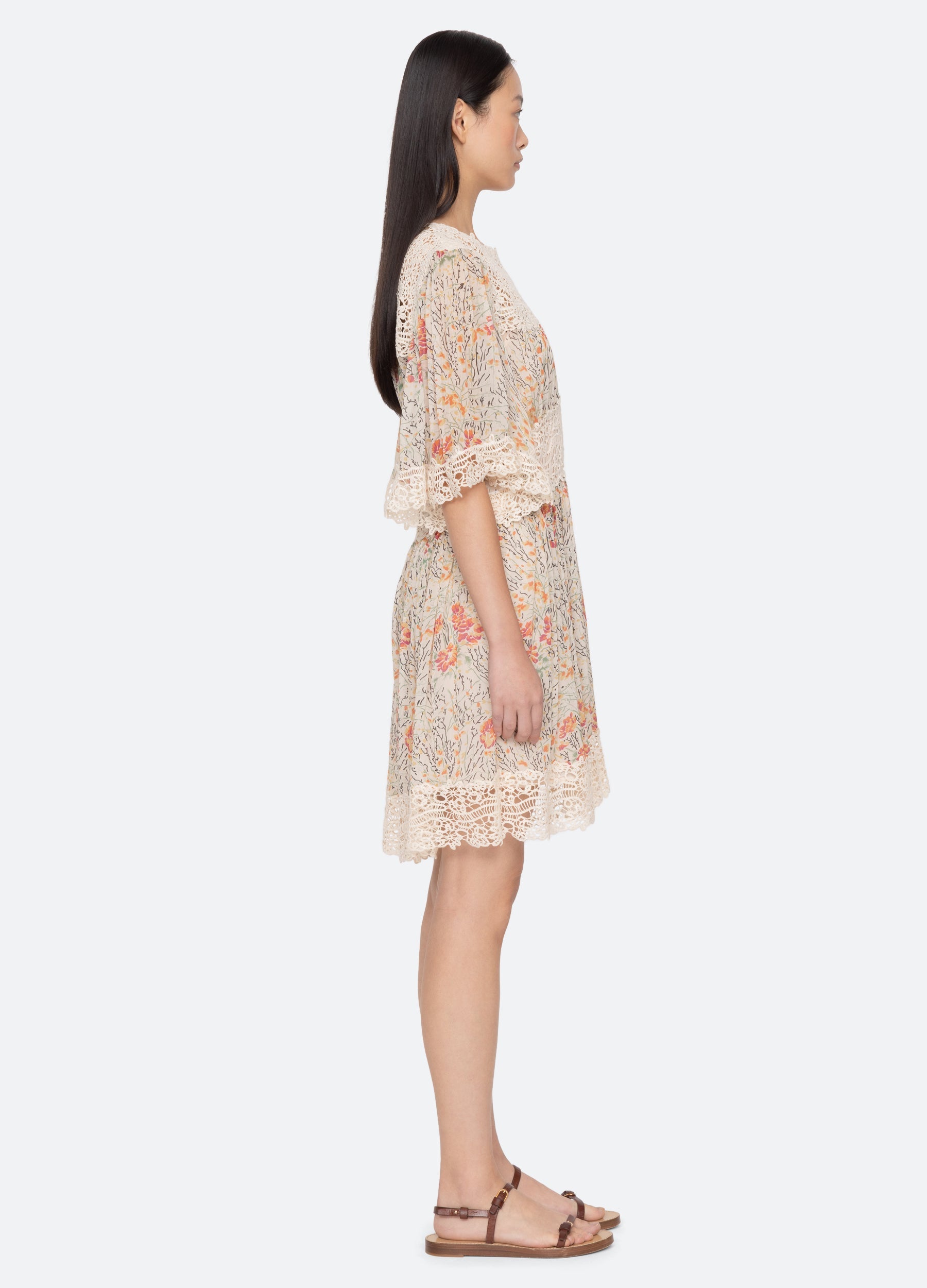 Luisa Dress Cream / Sea New York Discount